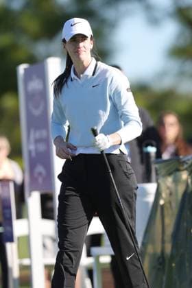 BELLEAIR, FL - NOVEMBER 12: Caitlin Clark at the Pro Am for The Annika driven by Gainbridge at Pelican on November 12, 2025 at the Pelican Golf Club in Belleair, Florida. Copyright: xmpi34x