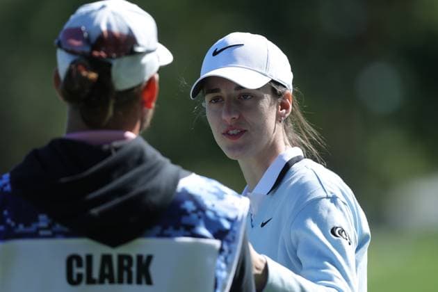 BELLEAIR, FL - NOVEMBER 12: Caitlin Clark at the Pro Am for The Annika driven by Gainbridge at Pelican on November 12, 2025 at the Pelican Golf Club in Belleair, Florida. Copyright: xmpi34x