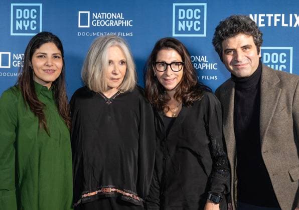 November 12, 2025, Bronx, New York, USA: Sheila Nevins (2nd from L) attends the 2025 DOC NYC s Visionaries Lunch at Gotham Hall in New York, NY on November 12, 2025. Bronx USA - ZUMAr339 20251112_znp_r339_018 Copyright: xLevxRadinx
