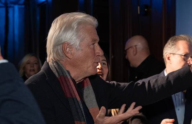 November 12, 2025, Bronx, New York, USA: Richard Gere attends the 2025 DOC NYC s Visionaries Lunch at Gotham Hall in New York, NY on November 12, 2025. Bronx USA - ZUMAr339 20251112_znp_r339_032 Copyright: xLevxRadinx