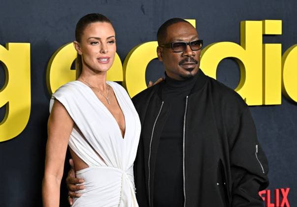 Netflix™s ˜Being Eddie™ Los Angeles Premiere Paige Butcher and Eddie Murphy arriving to Netflix™s Being Eddie Los Angeles premiere held at the Netflix Tudum Theater on November 12, 2025 in Hollywood, Ca. Hollywood Netflix Tudum Theater California USA Copyright: xStarbuck AFF-USA.COMx