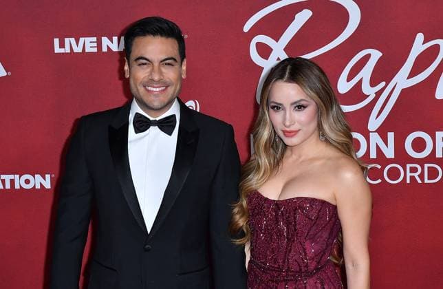 The Latin Recording Academy Person Of The Year Gala 2025 Honoring Raphael - Arrivals Carlos Rivera, Cynthia Deyanira Rodriguez Ruiz attend The Latin Recording Academy 2025 Person of the Year Gala Honoring Raphael at the Mandalay Bay Convention Center on November 12, 2025 in Las Vegas, Nevada. Las Vegas Mandalay Bay Nevada USA Copyright: xCxFlanigan imageSPACEx