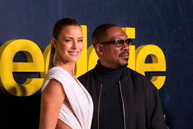 November 12, 2025, Los Angeles, California, USA: Paige Butcher and Eddie Murphy at the Netflix Being Eddie Premiere held on Wednesday November 12, 2025 at the Netflix Tudum Theater in Los Angeles, California. JAVIER ROJAS PI Los Angeles USA - ZUMAp124 20251112_zaa_p124_019 Copyright: xJavierxRojasx