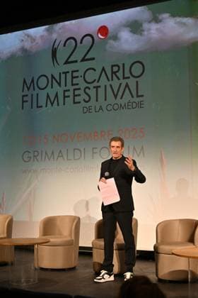 Ezio Greggio Launch and presentation of the Jury of the 22nd Monte Carlo Comedy Festival at the Grimaldi Forum in Monaco, November 12, 2025 Ezio Greggio, founder and president of the Festival, introduced the members of the Jury and the films in competition on stage in the Salle Camille Blanc of the Grimaldi Forum Actress Claudia Gerini, is President of the Jury, Franco Nero, Honorary President, Teresa Riott and Daniel McVicar make up this cinematic quartet. The Festivals aim is to promote and enhance the different genres of comedy through film premieres, Thanks to the commitment of Ezio Greggio and the late Mario Monicelli, co-founder of the event, comedy has gained a new appreciation even at prestigious festivals such as Cannes, Rome, Tur  Copyright: xBrunoxBebertx xBestimagexBrunoxBebertx xBestimagex