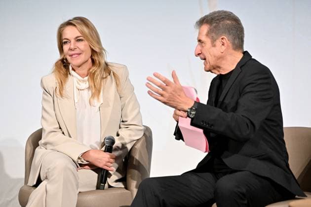 Claudia Gerini and Ezio Greggio Launch and presentation of the Jury of the 22nd Monte Carlo Comedy Festival at the Grimaldi Forum in Monaco, November 12, 2025 Ezio Greggio, the Festivals founder and president, introduced the members of the Jury and the films in competition on the stage of the Salle Camille Blanc at the Grimaldi Forum Actress Claudia Gerini, is President of the Jury, Franco Nero, Honorary President, Teresa Riott and Daniel McVicar make up this cinematic quartet. The Festivals aim is to promote and enhance the different genres of comedy through film premieres, Thanks to the commitment of Ezio Greggio and the late Mario Monicelli, co-founder of the event, comedy has gained a new appreciation even at prestigious festivals such  Copyright: xBrunoxBebertx xBestimagexBrunoxBebertx xBestimagex