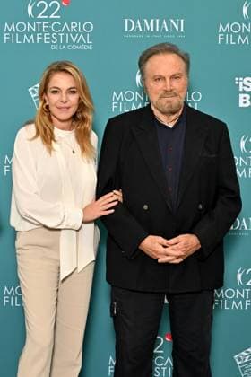 Claudia Gerini and Franco Nero Launch and presentation of the Jury for the 22nd Monte Carlo Comedy Festival at the Grimaldi Forum in Monaco, November 12, 2025 Ezio Greggio, the Festivals founder and president, introduced the Jury members and the films in competition on stage in the Salle Camille Blanc at the Grimaldi Forum Actress Claudia Gerini, is President of the Jury, Franco Nero, Honorary President, Teresa Riott and Daniel McVicar make up this cinematic quartet. The Festivals aim is to promote and enhance the different genres of comedy through film premieres, Thanks to the commitment of Ezio Greggio and the late Mario Monicelli, co-founder of the event, comedy has gained a new appreciation even at prestigious festivals such as Cannes,  Copyright: xBrunoxBebertx xBestimagexBrunoxBebertx xBestimagex