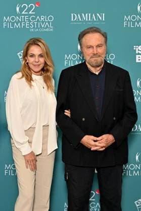 Claudia Gerini and Franco Nero Launch and presentation of the Jury for the 22nd Monte Carlo Comedy Festival at the Grimaldi Forum in Monaco, November 12, 2025 Ezio Greggio, the Festivals founder and president, introduced the Jury members and the films in competition on stage in the Salle Camille Blanc at the Grimaldi Forum Actress Claudia Gerini, is President of the Jury, Franco Nero, Honorary President, Teresa Riott and Daniel McVicar make up this cinematic quartet. The Festivals aim is to promote and enhance the different genres of comedy through film premieres, Thanks to the commitment of Ezio Greggio and the late Mario Monicelli, co-founder of the event, comedy has gained a new appreciation even at prestigious festivals such as Cannes,  Copyright: xBrunoxBebertx xBestimagexBrunoxBebertx xBestimagex