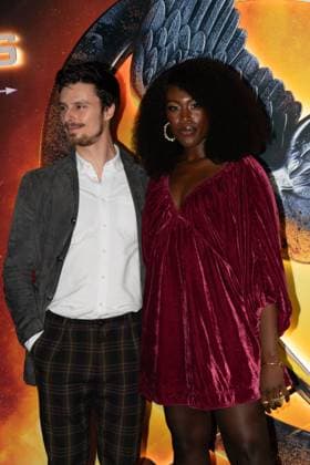 The Hunger Games: On Stage The Global Stage Premiere at the Troubadour Canary Wharf Theatre in London, UK, on 12th November, 2025 Louie Threlfall and Gloria Onitiri at The Hunger Games: On Stage The Global Stage Premiere at the Troubadour Canary Wharf Theatre in London, UK, on 12th November, 2025, Credit:Oleksii Ovcharenko Avalon United Kingdom, London  Copyright: xOleksiixOvcharenkox xAvalonx 1052095029