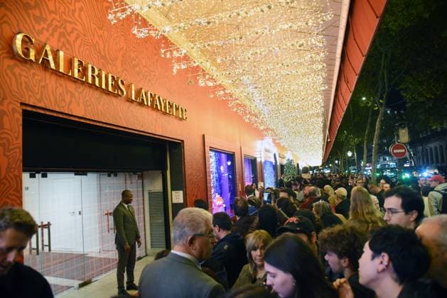 RECORD DATE NOT STATED Clara Luciani During Christmas Opening At Galeries Lafayette - Paris Christmas opening at Galeries Lafayette in Paris, France on November 12, 2025. Photo by Alain Apaydin ABACAPRESS.COM Paris France  Copyright: xApaydinxAlain ABACAx