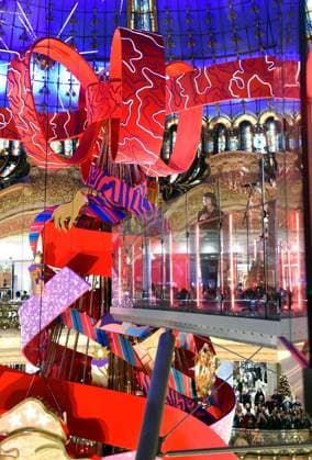 RECORD DATE NOT STATED Clara Luciani During Christmas Opening At Galeries Lafayette - Paris Clara Luciani during Christmas opening at Galeries Lafayette in Paris, France on November 12, 2025. Photo by Alain Apaydin ABACAPRESS.COM Paris France  Copyright: xApaydinxAlain ABACAx