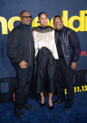 Being Eddie Premiere - Los Angeles, USA LOS ANGELES, USA. November 12, 2025: Eddie Murphy, Tracee Ellis Ross & Martin Lawrence at the premiere for Netflix s Being Eddie at the Tudum Theatre. Los Angeles CA USA  Copyright: xPaulxSmith Featureflashx