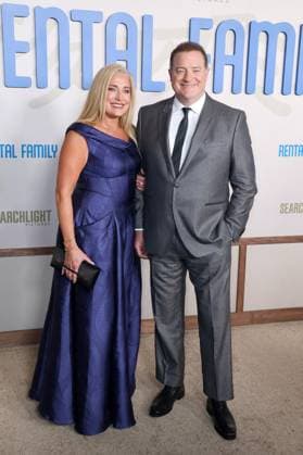 Rental Family Los Angeles Premiere, Los Angeles, USA - 12 Nov 2025 Jeanne Moore and Brendan Fraser at the Los Angeles premiere of Rental Family held at the DGA Theater in Hollywood, USA on November 12, 2025., Credit:Lumeimages.com Avalon USA, California, Los Angeles, Hollywood, CA, USA Copyright: xLumeimages.comx xAvalonx 1052146566
