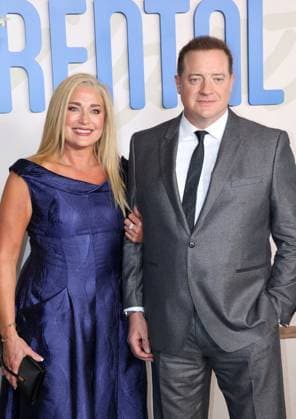 Rental Family Los Angeles Premiere, Los Angeles, USA - 12 Nov 2025 Jeanne Moore and Brendan Fraser at the Los Angeles premiere of Rental Family held at the DGA Theater in Hollywood, USA on November 12, 2025., Credit:Lumeimages.com Avalon USA, California, Los Angeles, Hollywood, CA, USA  Copyright: xLumeimages.comx xAvalonx 1052146651