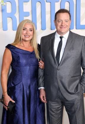 Rental Family Los Angeles Premiere, Los Angeles, USA - 12 Nov 2025 Jeanne Moore and Brendan Fraser at the Los Angeles premiere of Rental Family held at the DGA Theater in Hollywood, USA on November 12, 2025., Credit:Lumeimages.com Avalon USA, California, Los Angeles, Hollywood, CA, USA  Copyright: xLumeimages.comx xAvalonx 1052146706