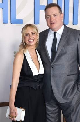 Rental Family Los Angeles Premiere, Los Angeles, USA - 12 Nov 2025 Sarah Michelle Gellar and Brendan Fraser at the Los Angeles premiere of Rental Family held at the DGA Theater in Hollywood, USA on November 12, 2025., Credit:Lumeimages.com Avalon USA, California, Los Angeles, Hollywood, CA, USA  Copyright: xLumeimages.comx xAvalonx 1052146863