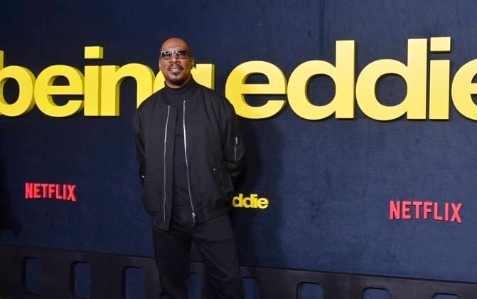 Actor Eddie Murphy attends the premiere of Netflix s biographical documentary Being Eddie at the Tudum Theater Los Angeles on Wednesday, November 12, 2025. Storyline: Follows a comprehensive look at Eddie Murphy s life and career.  LAP2025111201 JIMxRUYMEN
