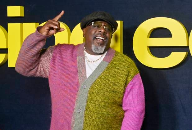 Cedric the Entertainer attends the premiere of Netflix s biographical documentary Being Eddie at the Tudum Theater Los Angeles on Wednesday, November 12, 2025. Storyline: Follows a comprehensive look at Eddie Murphy s life and career.  LAP2025111215 JIMxRUYMEN