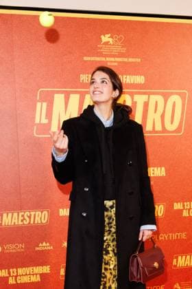 News - Il Maestro - Photocall Greta Ferro attends the Il Maestro photocall at Cinema Anteo on November 12, 2025 in Milan, Italy. Photo: Cinzia Camela. Milan Cinema Anteo Italy Copyright: xCinziaxCamelax xLiveMediax LPN_2141374