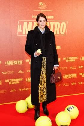 News - Il Maestro - Photocall Greta Ferro attends the Il Maestro photocall at Cinema Anteo on November 12, 2025 in Milan, Italy. Photo: Cinzia Camela. Milan Cinema Anteo Italy Copyright: xCinziaxCamelax xLiveMediax LPN_2141376