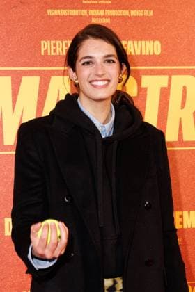 News - Il Maestro - Photocall Greta Ferro attends the Il Maestro photocall at Cinema Anteo on November 12, 2025 in Milan, Italy. Photo: Cinzia Camela. Milan Cinema Anteo Italy Copyright: xCinziaxCamelax xLiveMediax LPN_2141383