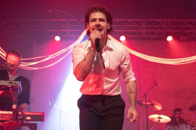 James Marriott performs at O2 Academy in Birmingham 12 November 2025: Swiss born English singer songwriter James Marriott performs live at The O2 Academy, Birmingham, UK., Credit:Stuart Hogben Avalon  Copyright: xStuartxHogbenx xAvalonx 1052099042