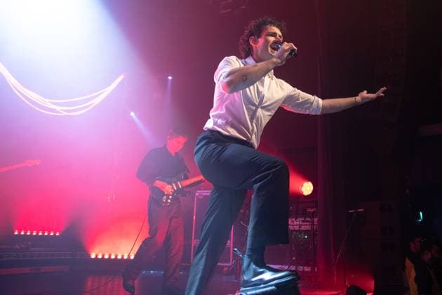 James Marriott performs at O2 Academy in Birmingham 12 November 2025: Swiss born English singer songwriter James Marriott performs live at The O2 Academy, Birmingham, UK., Credit:Stuart Hogben Avalon  Copyright: xStuartxHogbenx xAvalonx 1052099044