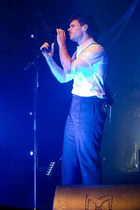James Marriott performs at O2 Academy in Birmingham 12 November 2025: Swiss born English singer songwriter James Marriott performs live at The O2 Academy, Birmingham, UK., Credit:Stuart Hogben Avalon  Copyright: xStuartxHogbenx xAvalonx 1052099078