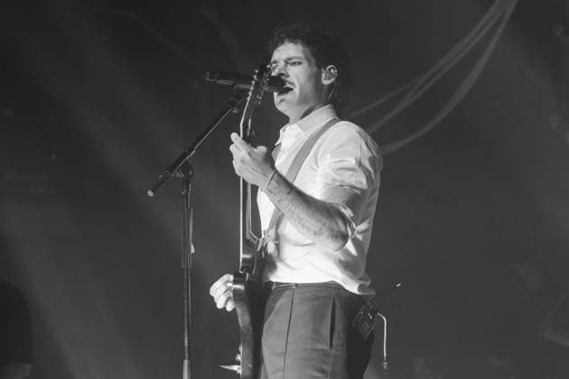 James Marriott performs at O2 Academy in Birmingham 12 November 2025: Swiss born English singer songwriter James Marriott performs live at The O2 Academy, Birmingham, UK., Credit:Stuart Hogben Avalon  Copyright: xStuartxHogbenx xAvalonx 1052099080
