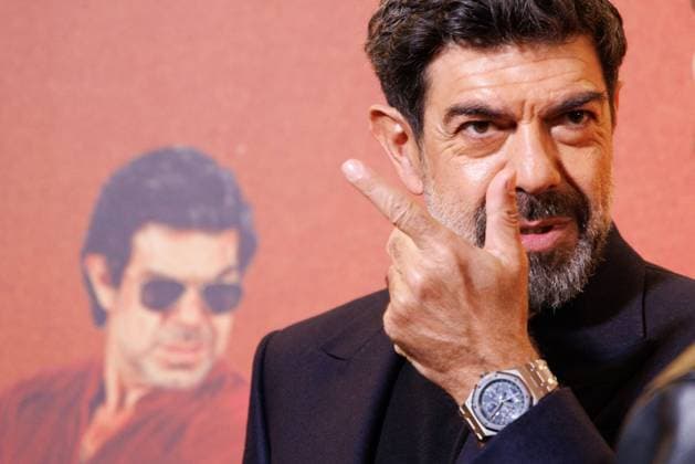 News - Il Maestro - Photocall Pierfrancesco Favino attends the Il Maestro photocall at Cinema Anteo on November 12, 2025 in Milan, Italy. Photo: Cinzia Camela. Milan Cinema Anteo Italy Copyright: xCinziaxCamelax xLiveMediax LPN_2141415