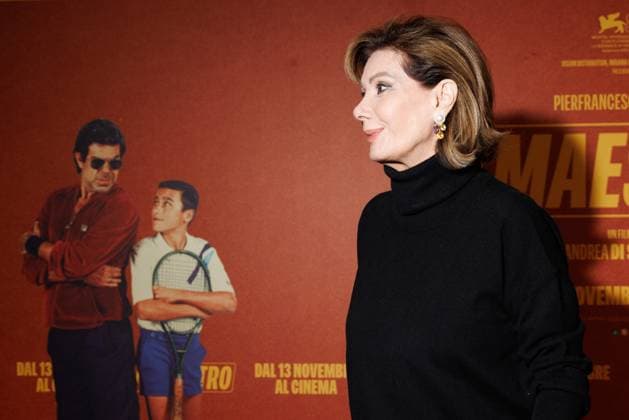 News - Il Maestro - Photocall Edwige Fenech attends the Il Maestro photocall at Cinema Anteo on November 12, 2025 in Milan, Italy. Photo: Cinzia Camela. Milan Cinema Anteo Italy Copyright: xCinziaxCamelax xLiveMediax LPN_2141482