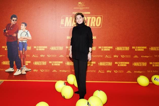 News - Il Maestro - Photocall Edwige Fenech attends the Il Maestro photocall at Cinema Anteo on November 12, 2025 in Milan, Italy. Photo: Cinzia Camela. Milan Cinema Anteo Italy Copyright: xCinziaxCamelax xLiveMediax LPN_2141490