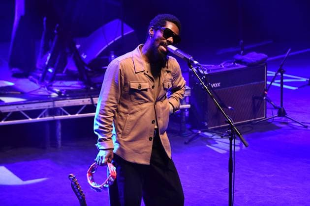 Curtis Harding performing at Shepherd™s Bush Empire LONDON, ENGLAND - NOVEMBER 12: Curtis Harding performing at Shepherd™s Bush Empire on November 12, 2025 in London, England. CAP MAR MAR Great Britain Copyright: xMartinxHarris CapitalxPicturesx