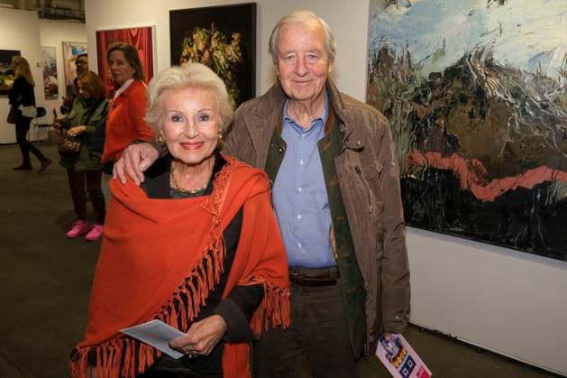 joost Affordable Art Fair Heinrich and Annette von Rantzau as guests at the vernissage for the opening of the Affordable Art Fair exhibition at the Hamburg Messe on 12 11 2025 Hamburg Germany