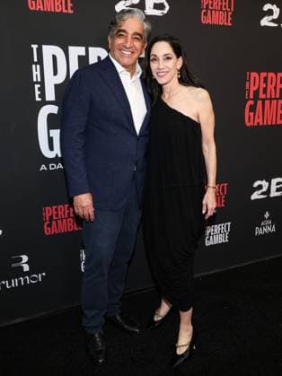 Los Angeles Premiere Of Saban Films The Perfect Gamble LOS ANGELES, CALIFORNIA, USA - NOVEMBER 12: Amnon Shalhov and Rina Shalhov arrive at the Los Angeles Premiere Of Saban Films The Perfect Gamble held at the Harmony Gold Theater on November 12, 2025 in Los Angeles, California, United States., Credit:Kay Qiao Avalon United States, California, Los Angeles, Harmony Gold Theater  Copyright: xKayxQiaox xAvalonx 1052168649