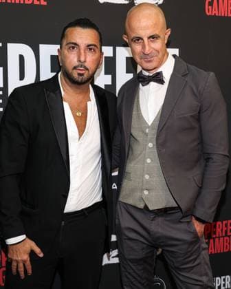 Los Angeles Premiere Of Saban Films The Perfect Gamble LOS ANGELES, CALIFORNIA, USA - NOVEMBER 12: Danny A. Abeckaser and Herzl Tobey arrive at the Los Angeles Premiere Of Saban Films The Perfect Gamble held at the Harmony Gold Theater on November 12, 2025 in Los Angeles, California, United States., Credit:Kay Qiao Avalon United States, California, Los Angeles, Harmony Gold Theater  Copyright: xKayxQiaox xAvalonx 1052168738