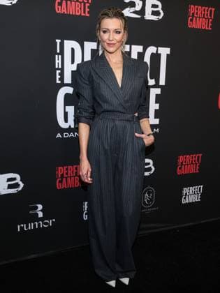 Los Angeles Premiere Of Saban Films The Perfect Gamble LOS ANGELES, CALIFORNIA, USA - NOVEMBER 12: American actress, producer, writer, and director Katie Cassidy arrives at the Los Angeles Premiere Of Saban Films The Perfect Gamble held at the Harmony Gold Theater on November 12, 2025 in Los Angeles, California, United States., Credit:Kay Qiao Avalon United States, California, Los Angeles, Harmony Gold Theater Copyright: xKayxQiaox xAvalonx 1052168915
