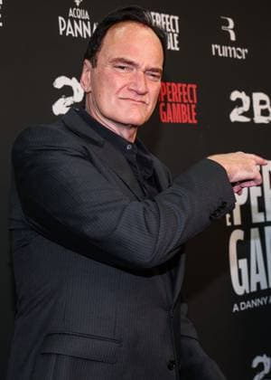 Los Angeles Premiere Of Saban Films The Perfect Gamble LOS ANGELES, CALIFORNIA, USA - NOVEMBER 12: American director, actor, and author Quentin Tarantino arrives at the Los Angeles Premiere Of Saban Films The Perfect Gamble held at the Harmony Gold Theater on November 12, 2025 in Los Angeles, California, United States., Credit:Kay Qiao Avalon United States, California, Los Angeles, Harmony Gold Theater Copyright: xKayxQiaox xAvalonx 1052169104
