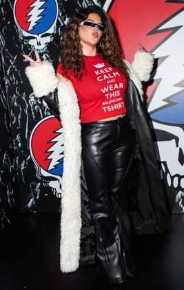 Alice + Olivia X Grateful Dead Launch Party MANHATTAN, NEW YORK CITY, NEW YORK, USA - NOVEMBER 12: Denise Bidot arrives at the Alice + Olivia X Grateful Dead Launch Party held at the Angel Orensanz Center on November 12, 2025 in Manhattan, New York City, New York, United States., Credit:Image Press Agency Avalon United States, New York, New York City, Angel Orensanz Center Copyright: xImagexPressxAgencyx xAvalonx 1052180891