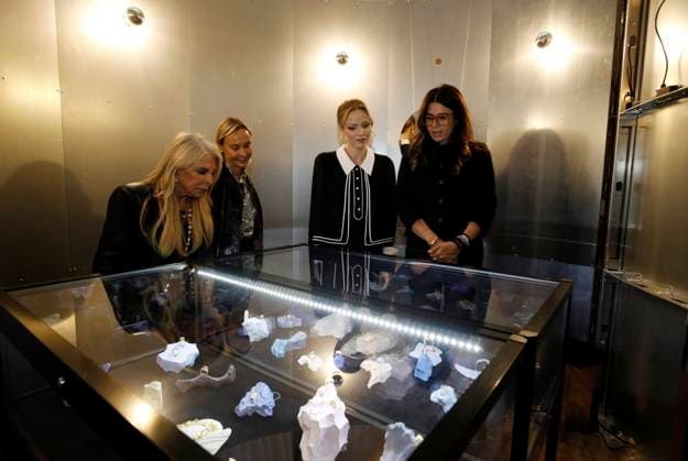 PRINCESSE CHARLENE JOYA PHOTOPQR NICE MATIN Jean François Ottonello Monaco 13 11 2025 NO TABLOID La princesse Charlene au salon Joya, salon de la creation joailliere au One Monte Carlo Vanessa Margowski a gauche de la princesse et Delphine Pastor Reiss a droite Monaco November 13, 2025 NO TABLOID - Princess Charlene attends the Joya Jewelry Design Fair at One Monte Carlo Monaco France  Copyright: xPHOTOPQR NICExMATIN MAXPPPxJeanxFrançoisxOttonellox 20251113NIM9127 20251113NIM9127