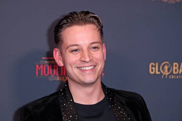 Marcel Mayr at the premiere of Sarah Engels at Moulin Rouge Das Musical in the Musical Dome in Cologne on 13 11 2025
