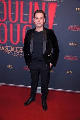 Marcel Mayr at the premiere of Sarah Engels at Moulin Rouge Das Musical in the Musical Dome in Cologne on 13 11 2025