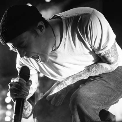 Concert of The plot in you in Berlin Concert of the US American metalcore band The Plot in You, around singer and founder of the band Landon Tewers, on 13 11 2025 at the Berlin Uber Eats Music Hall , Berlin Berlin Germany Friedrichshain