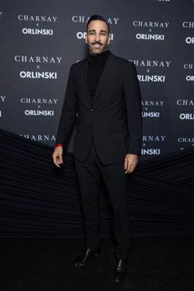 Maison Charnay x Richard Orlinski Event NB Adil Rami attends the Maison Charnay x Richard Orlinski Capsule Collection Launch At Atelier Vendome on November 14, 2025 in Paris, France. Photo by Nasser Berzane ABACAPRESS.COM Paris France  Copyright: xBerzanexNasser ABACAx