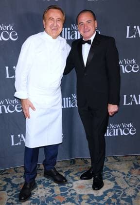 L Alliance Gala 2025 - NYC Daniel Boulud, Jean-Georges Vongerichten attend the Gala L Alliance Gala at the Plaza Hotel in New York, NY on November 13, 2025. Photo by Charles Guerin ABACAPRESS.COM New York City NY United States  Copyright: xGuerinxCharles ABACAx