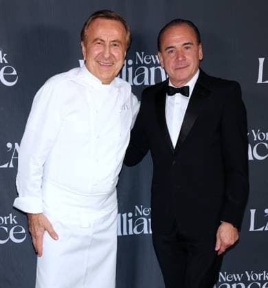 L Alliance Gala 2025 - NYC Daniel Boulud, Jean-Georges Vongerichten attend the Gala L Alliance Gala at the Plaza Hotel in New York, NY on November 13, 2025. Photo by Charles Guerin ABACAPRESS.COM New York City NY United States  Copyright: xGuerinxCharles ABACAx