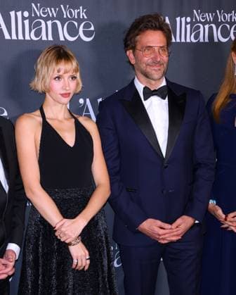 L Alliance Gala 2025 - NYC Angele and Bradley Cooper attend the Gala L Alliance Gala at the Plaza Hotel in New York, NY on November 13, 2025. Photo by Charles Guerin ABACAPRESS.COM New York City NY United States  Copyright: xGuerinxCharles ABACAx