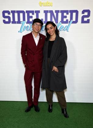 Los Angeles premiere of Tubi™s YA Original Film SIDELINED 2: INTERCEPTED 13 November 2025 . Los Angeles, California - Justin Wu, Adrianne HO At Los Angeles premiere of Tubi™s YA Original Film SIDELINED 2: INTERCEPTED held at The Pacific Design Center in Los Angeles., Credit:Sadou Faye Avalon United States, CA, Los Angeles, Pacific Design Center  Copyright: xSadouxFayex xAvalonx 1052333594