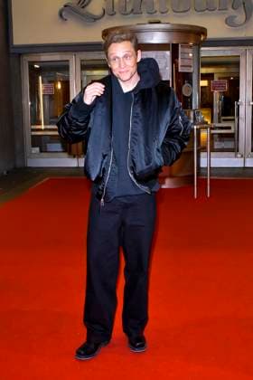 abb WuenscheEssen Matthias Schweighöfer Schweighoefer actor on the red carpet at the NRW premiere of the movie DAS LEBEN DER WÜNSCHE WUENSCHE at the Lichtburg cinema on 13 02 2025 in Essen, NRW Germany