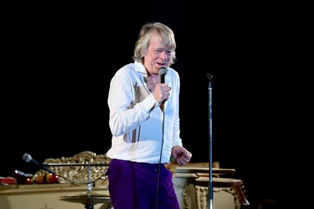 Helge Schneider live at a concert on his Ein Mann und seine Musik tour in the Löbau exhibition hall, 13 11 2025 Foto:xM.xWehnertx xFuturexImagex schneider_loebau_5105