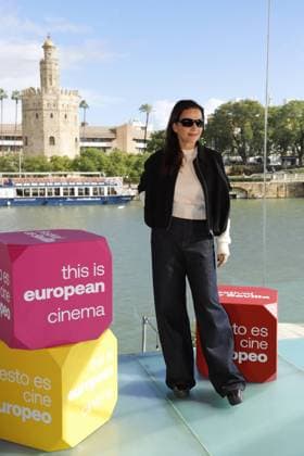 Juliette Binoche poses in Seville on the occasion of the Seville Film Festival, Friday, November 14, 2025 Cordon Press 